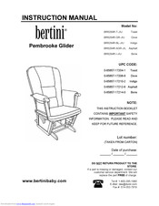 Bertini BR6294R-T-JIU Instruction Manual