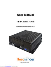 Fleetminder MDVR4 User Manual