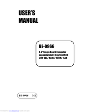protech BE-0966 User Manual