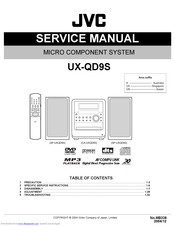 JVC CA-UXQD9S Service Manual