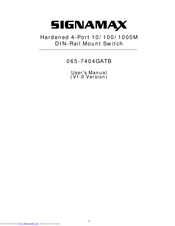 SignaMax 065-7404GATB User Manual