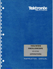 Tektronix 7313/R7313 Instruction Manual