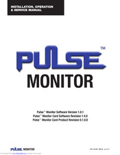 Columbus McKinnon pulse Installation, Operation & Service Manual