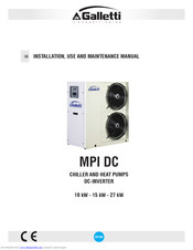 Galletti MPI DC 15 Installation, Use And Maintenance Manual