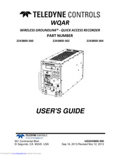 Teledyne 2243800-360 User Manual