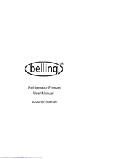 Belling BC268TMF User Manual