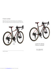 ISLABIKES luath pro series Owner's Manual
