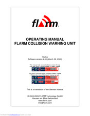 FLARM F8 series Operating Manual