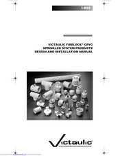 Victaulic FireLock I-800 Installation Manual