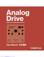 Elektron analog drive User Manual