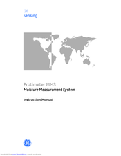 GE Protimeter MMS Instruction Manual