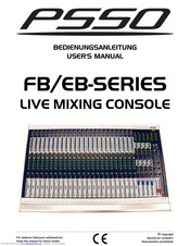 PSSO EB series User Manual