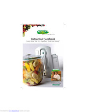 VacuWare Fresh Instruction Handbook Manual