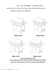 Huoli HSQ-B216S Assembly And Use Manual
