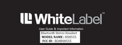 WhiteLabel BSH555 User Manual