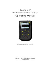 Cygnus M5-C4P Operating Manual