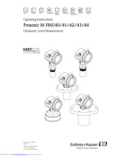 Endress Hauser Prosonic M Fmu41 Manuals Manualslib