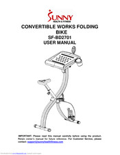 Sunny Health & Fitness SF-BD2701 User Manual