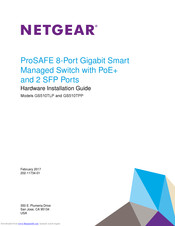 NETGEAR GS510TLP Hardware Installation Manual
