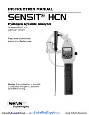 Sensit HCN CO Instruction Manual