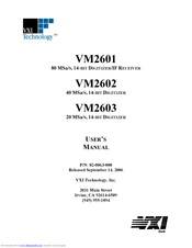 VXI VM2601 User Manual