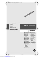 Bosch GIM 60 L Professional Original Instructions Manual