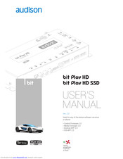 Audison bit play hd ssd User Manual