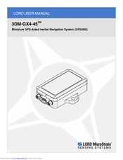 Lord MicroStrain 3DM-GX4-45 User Manual