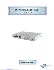 Converters.TV 15320 Operation Manual