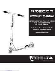 Delta Audio Arecon Owner's Manual