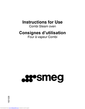 Smeg SU45VCX1 Instructions For Use Manual