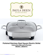Paula Deen LMSS01A Instruction Manual & Recipes