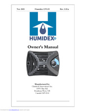 Humidex GVS-H Owner's Manual