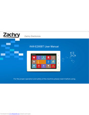Zachry INW-E295BT User Manual