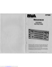 Paia 4780 Assembly Instructions Manual