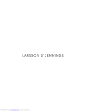 Larsson & Jennings SAXON AUTOMATIC Manual