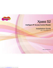 suprema Xpass S2 Installation Manual