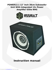 Assault POWER10.1 Instruction Manual