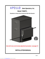 Apollo 7300ETL Installation Manual