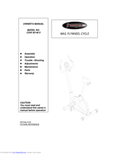Freespirit C249 30146 0 Owner's Manual