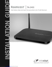 TeleAdapt RoomCast TA2400 Installation Manual