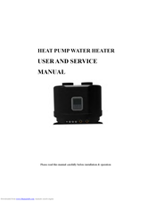 Cool Energy XWH-02DHv User And Service Manual