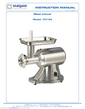 Stalgast 721124 Instruction Manual