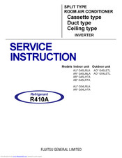 Fujitsu Siemens Computers AR* G45LMLA Service Instruction