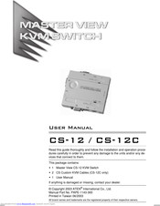 Master View CS-12C User Manual