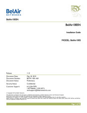 Belair 100S Installation Manual