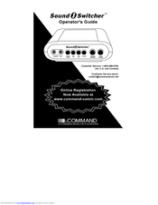 Command Communications SS900 Operator's Manual