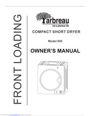 Arbreau 850 Owner's Manual