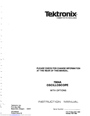 Tektronix 7904A Instruction Manual