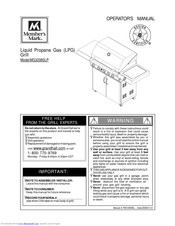 Member's Mark MG3208SLP Operator's Manual